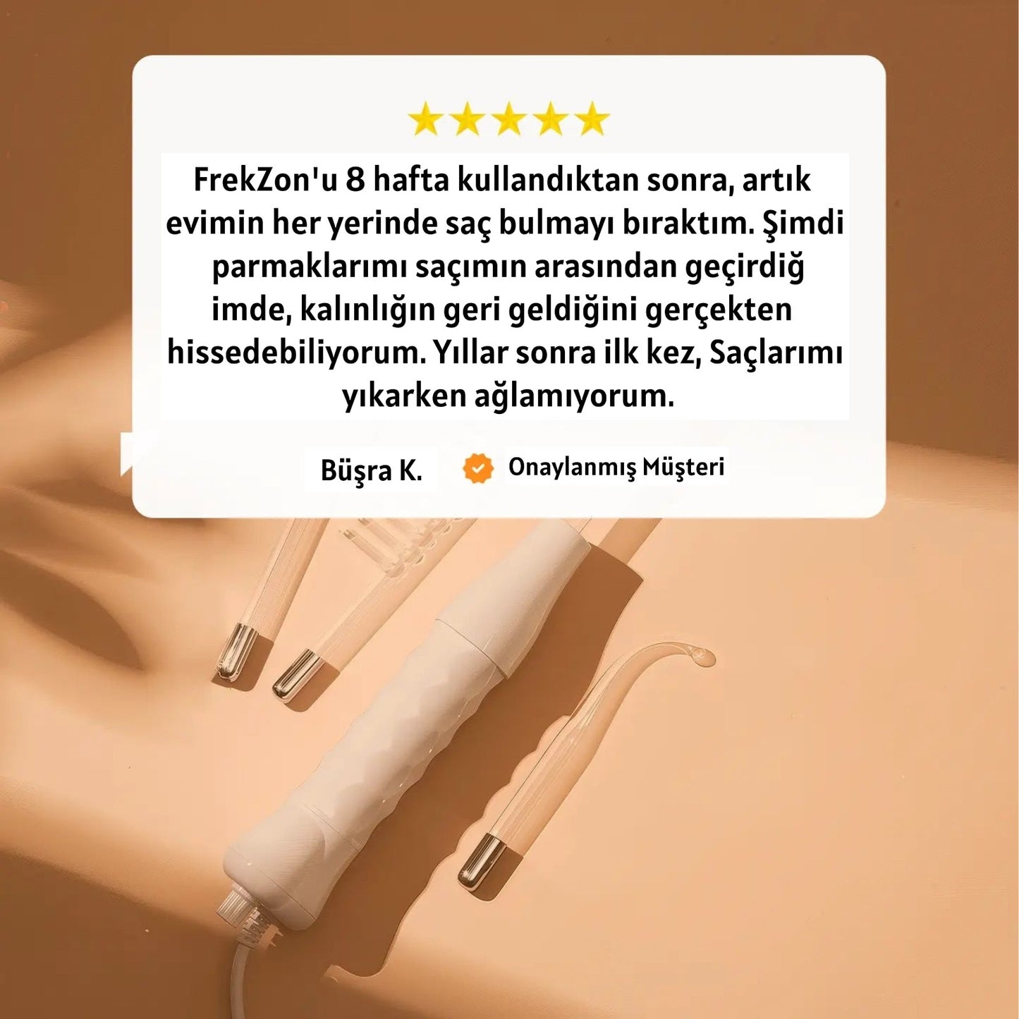 FrekZon Ev Tipi Profesyonel Yüksek Frekans Bakım Seti